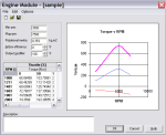 simulation engine torque curves